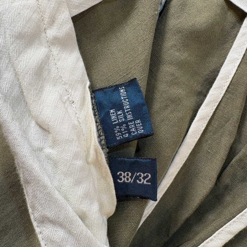 1990s~2000s Polo Ralph Lauren "Silk Linen" Slacks