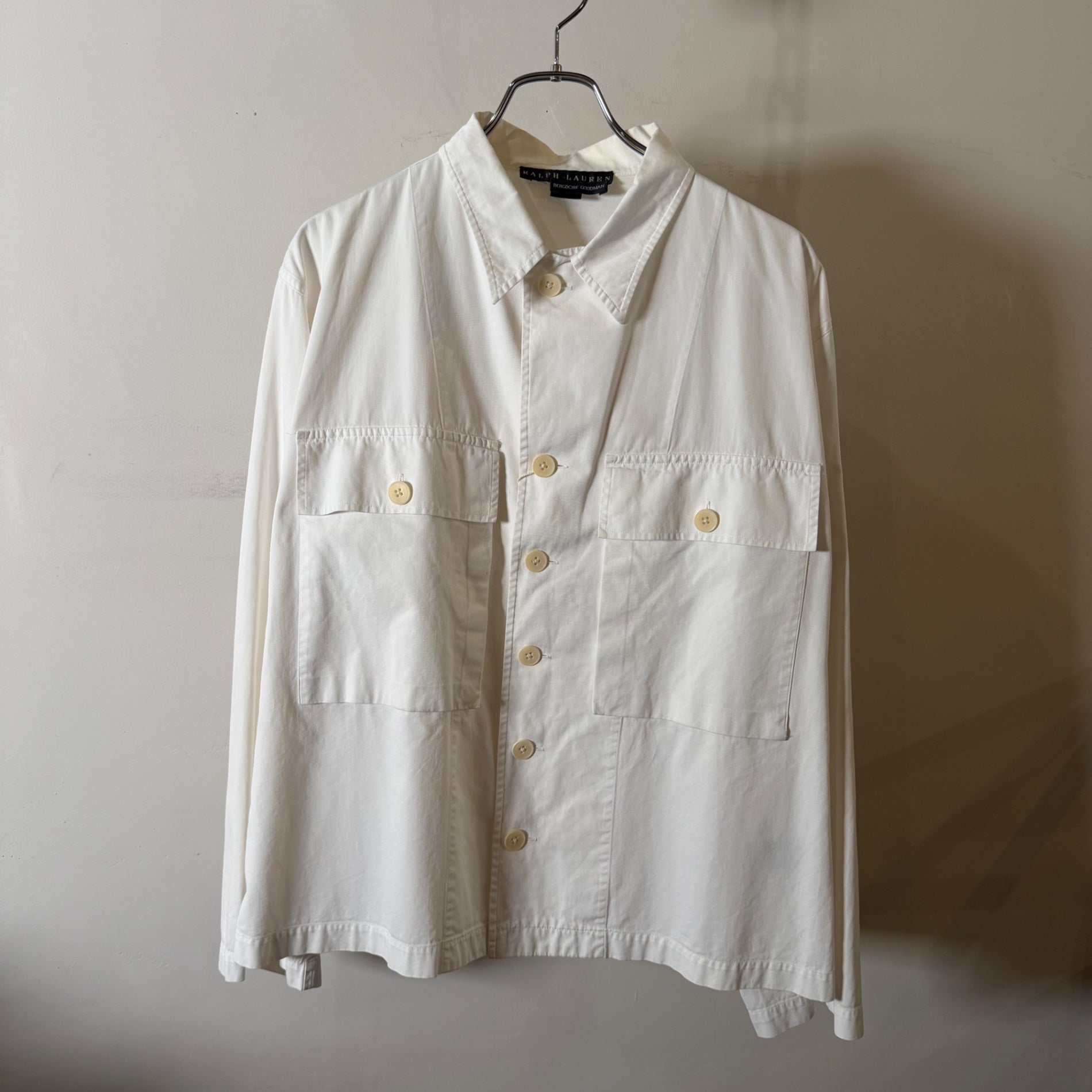 1990s RALPH LAUREN "M-43 HBT TYPE" Shirt Jacket