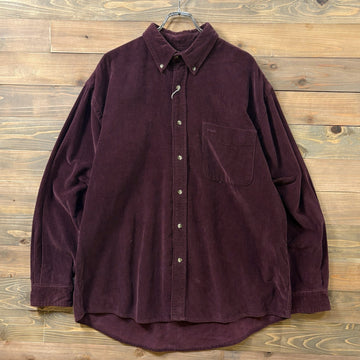 1990s Eddie Bauer L/S Corduroy Shirt
