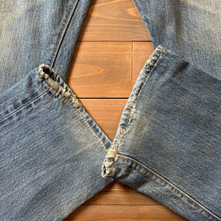 1970s Levi's 501 "66 Single" Damaged Denim Pant