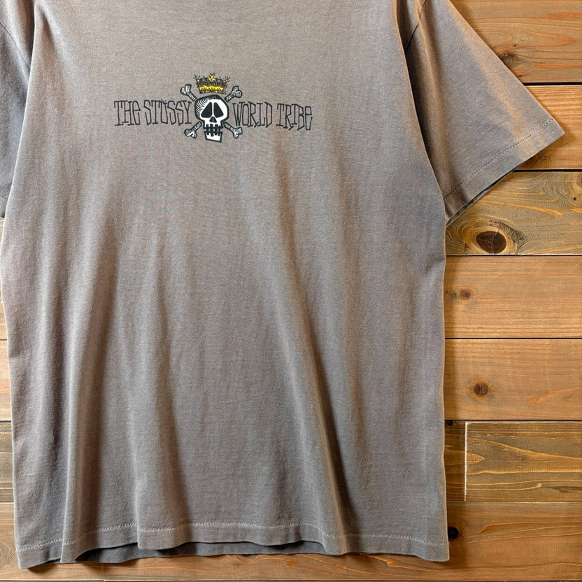 1990s STUSSY "Skull" T-Shirt