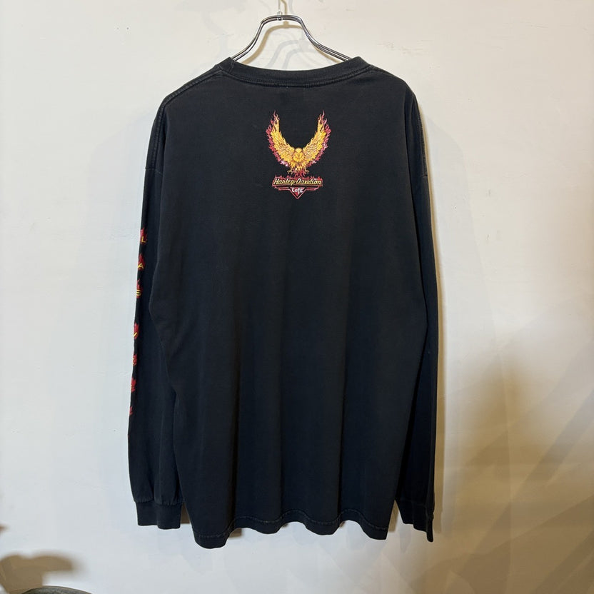 2000s Harley-Davidson Flame L/S TEE