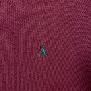 1990s Polo Ralph Lauren "Burgundy" Sweat Shirt