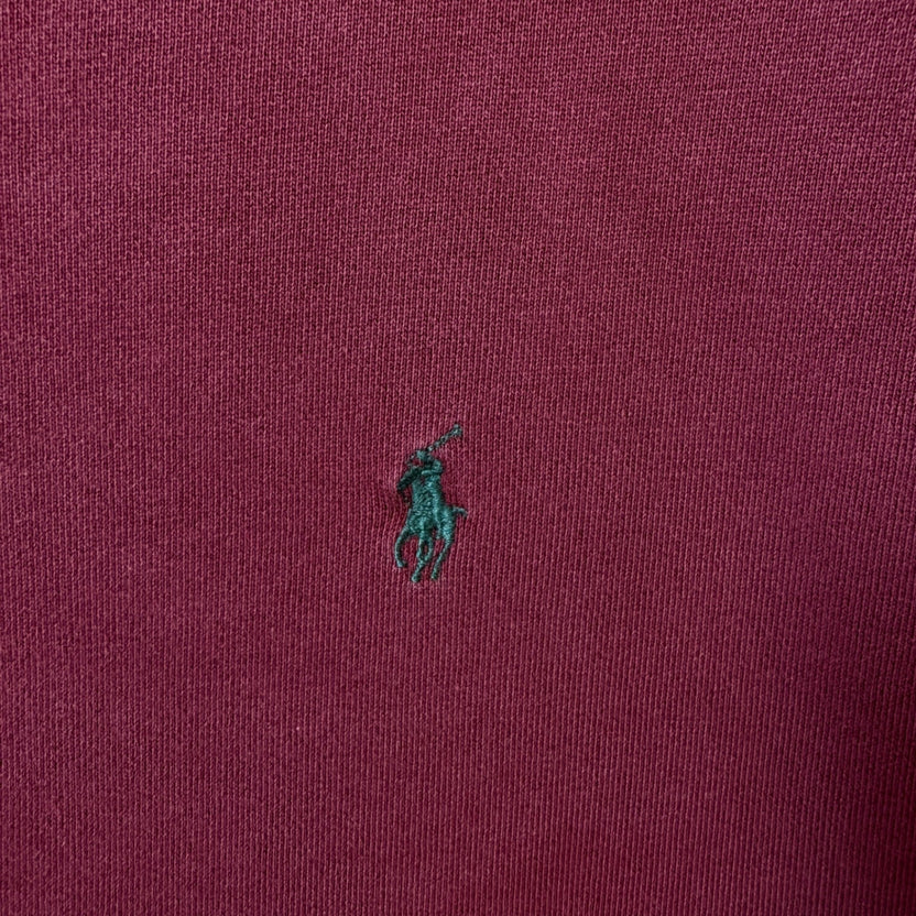 1990s Polo Ralph Lauren "Burgundy" Sweat Shirt