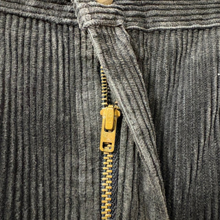 1980s Polo Ralph Lauren Made in USA Black Corduroy Pants 42 TALON