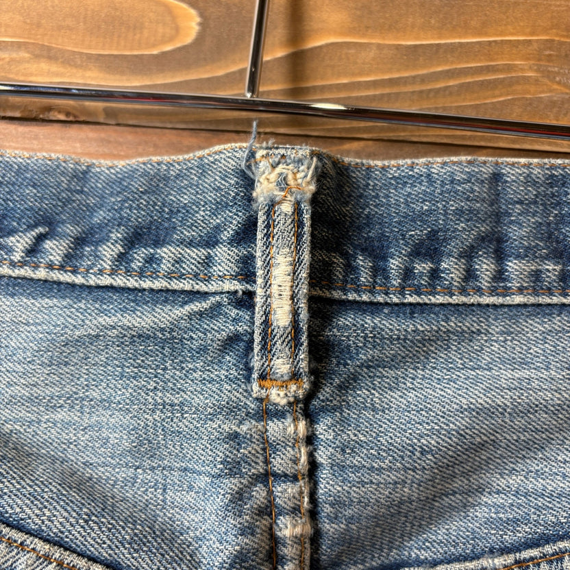 1970s Levi's 501 "66 Single" Damaged Denim Pant