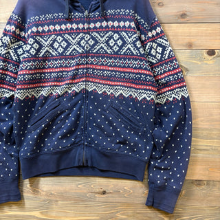 1990s Polo Ralph Lauren "Nordic” Thermal-Lined Hoodie