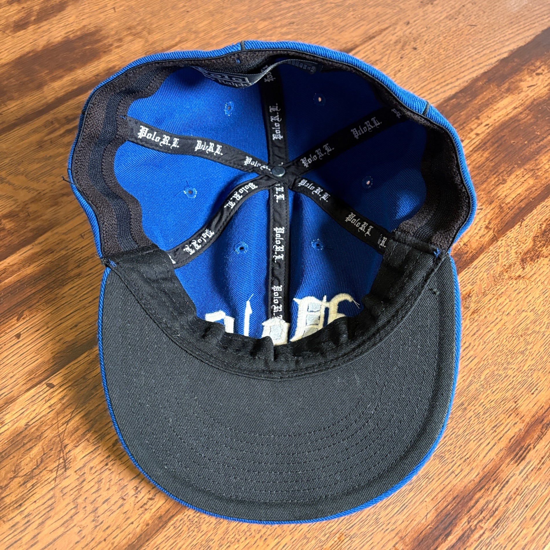 1990s Polo Ralph Lauren "OLD ENGLISH" Baseball Cap