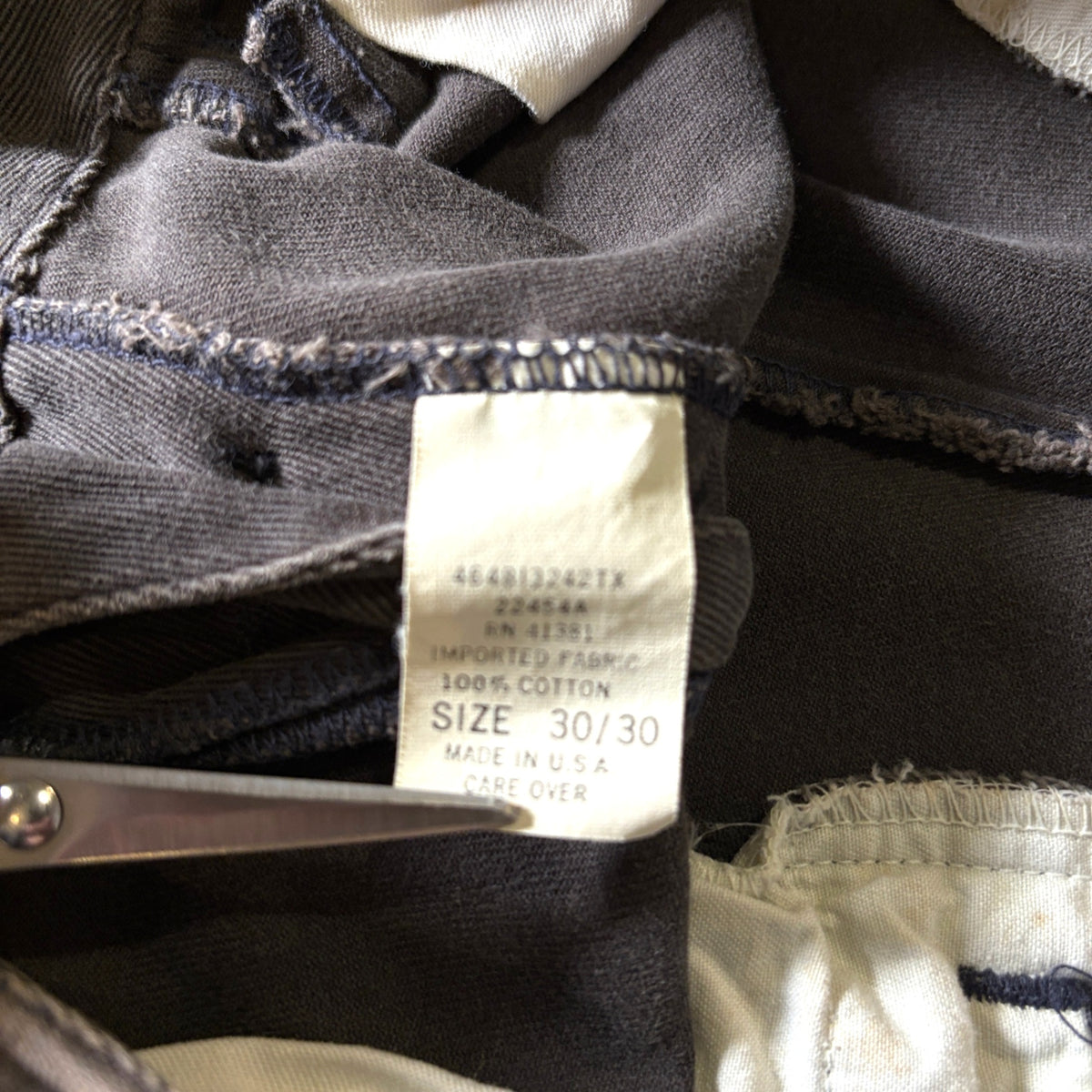 1990s RRL "Fade Black" Cargo Pant