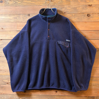 1990s~2000s Patagonia "Navy" Synchilla Snap-T