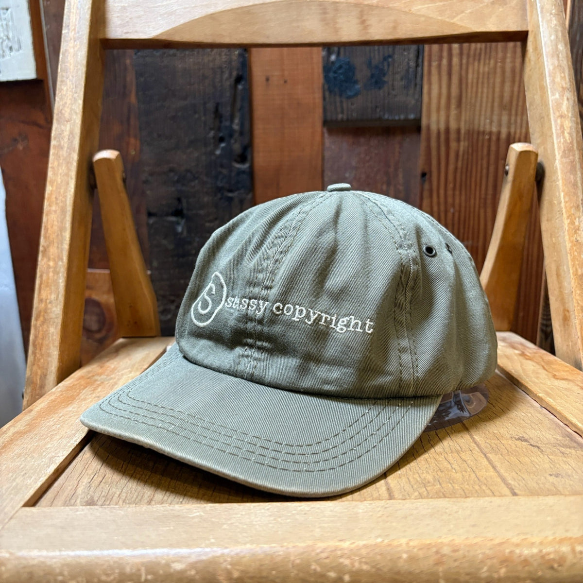1990s STUSSY "copyright" Cap