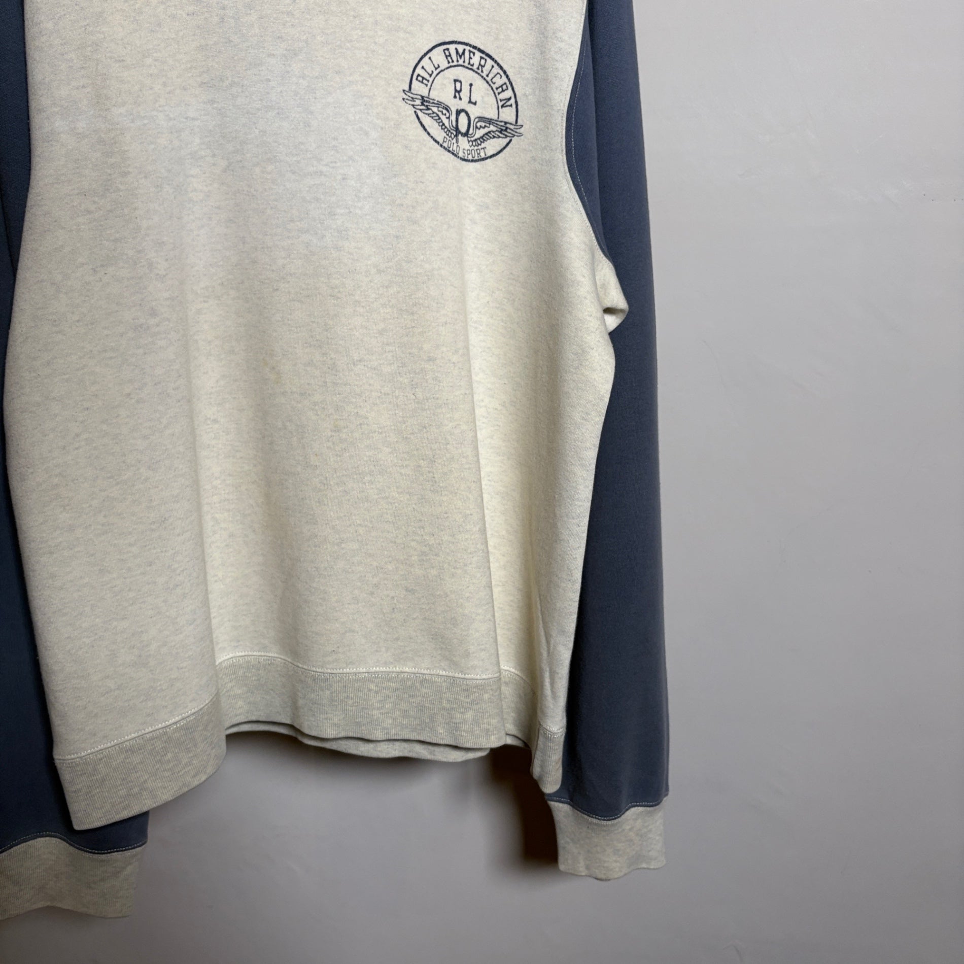 1990s POLO SPORT "Freedom Sleeve" Sweat Shirt