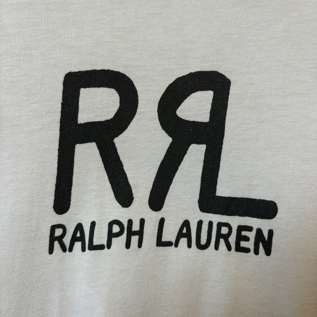 1990s RRL "Logo" L/S T-Shirt