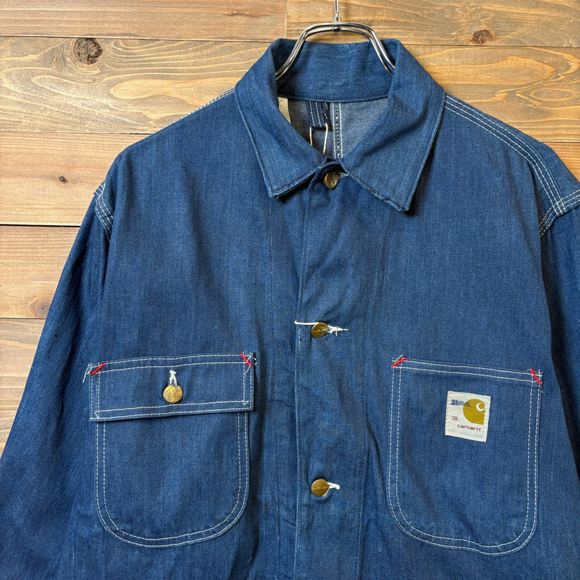 1970s Carhartt "Denim" Michigan Chore Coat