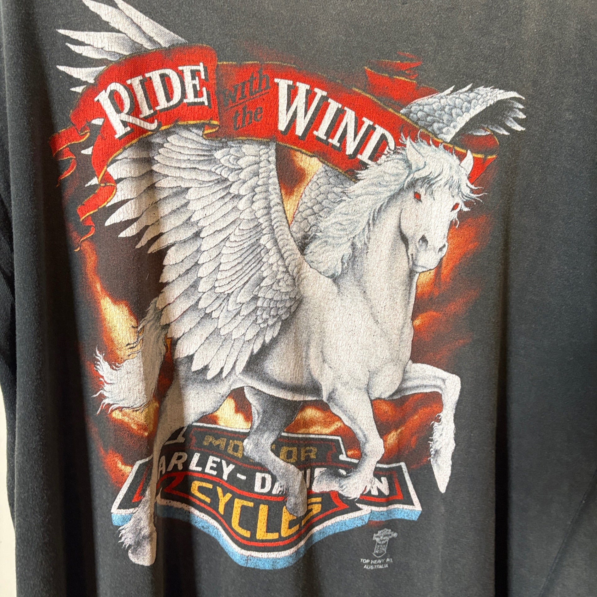 1990s Harley-Davidson "Pegasus" T-Shirt