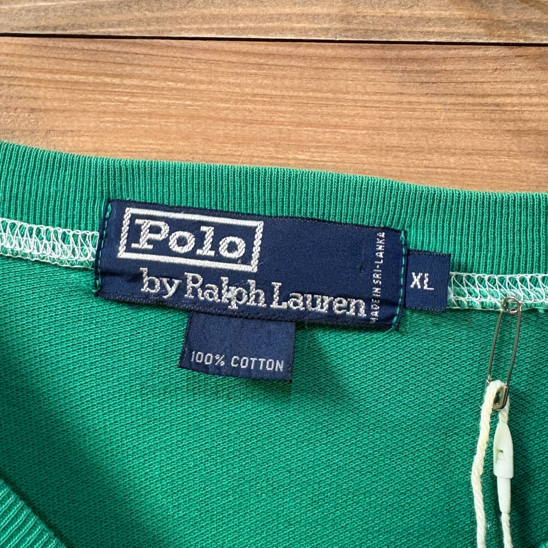 1990s Polo Ralph Lauren "Pique" RL-93 Color Block L/S TEE