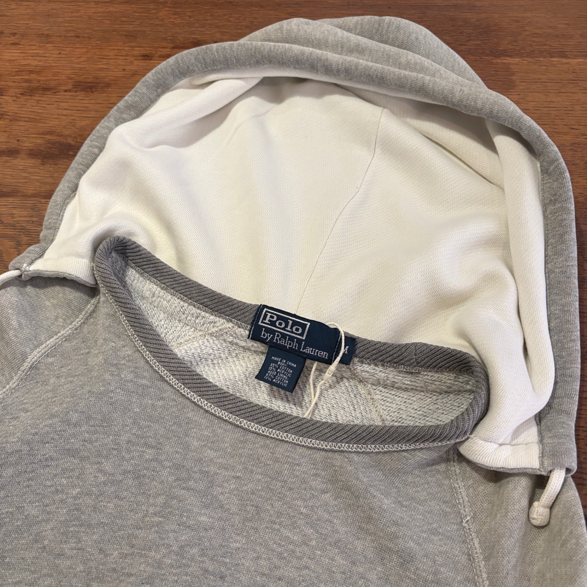 1990s Polo Ralph Lauren "Two-Tone" After Hoodie