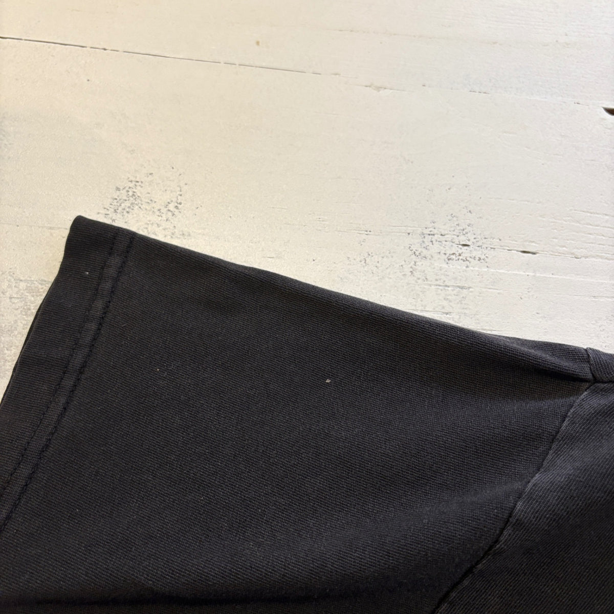 1980s STUSSY "BLACK" Logo Pocket T-Shirt