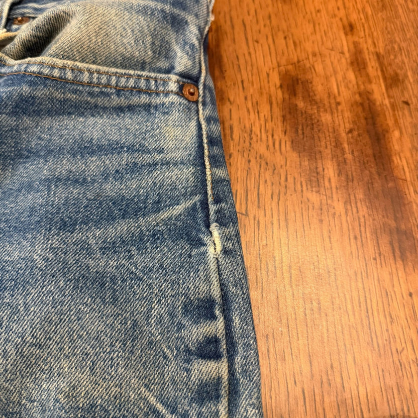 1980s Levi's 501 "RED LINE" Denim Pants
