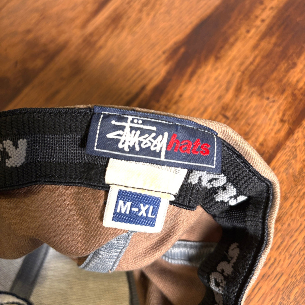 1990s STUSSY "OLD ENGLISH" Logo Baseball Cap