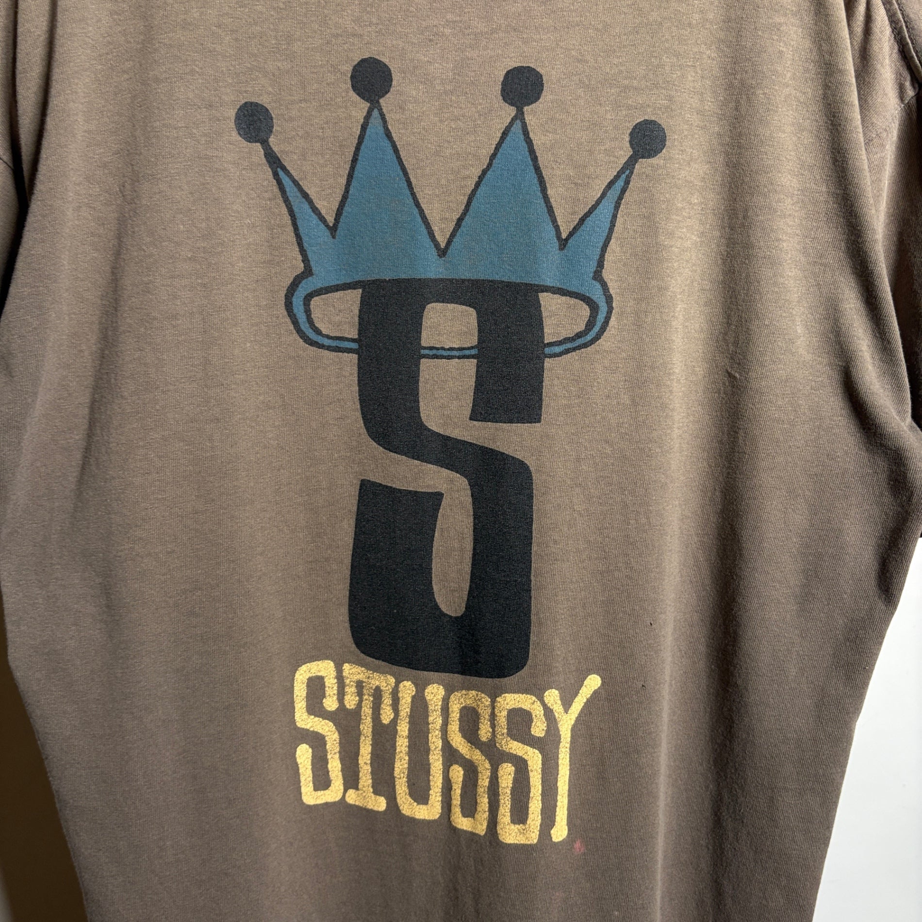 1980s STUSSY "CROWN" T-Shirt