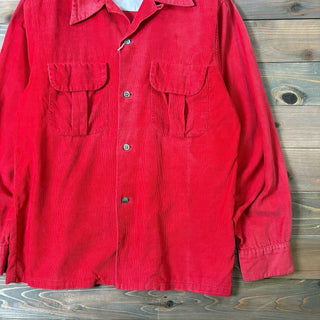 1950s Pilgrim "Corduroy" Open Collar Shirt