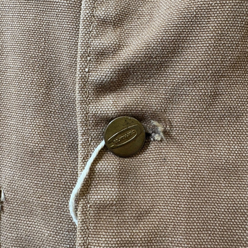 1960s Carhartt "C Buttons" Michigan Chore Coat