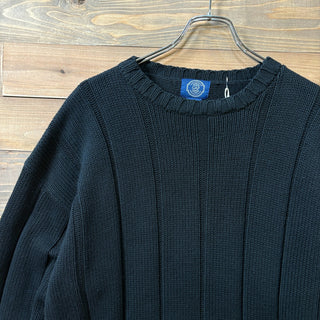 1980s "OLD GAP" Cotton Knit "Black"