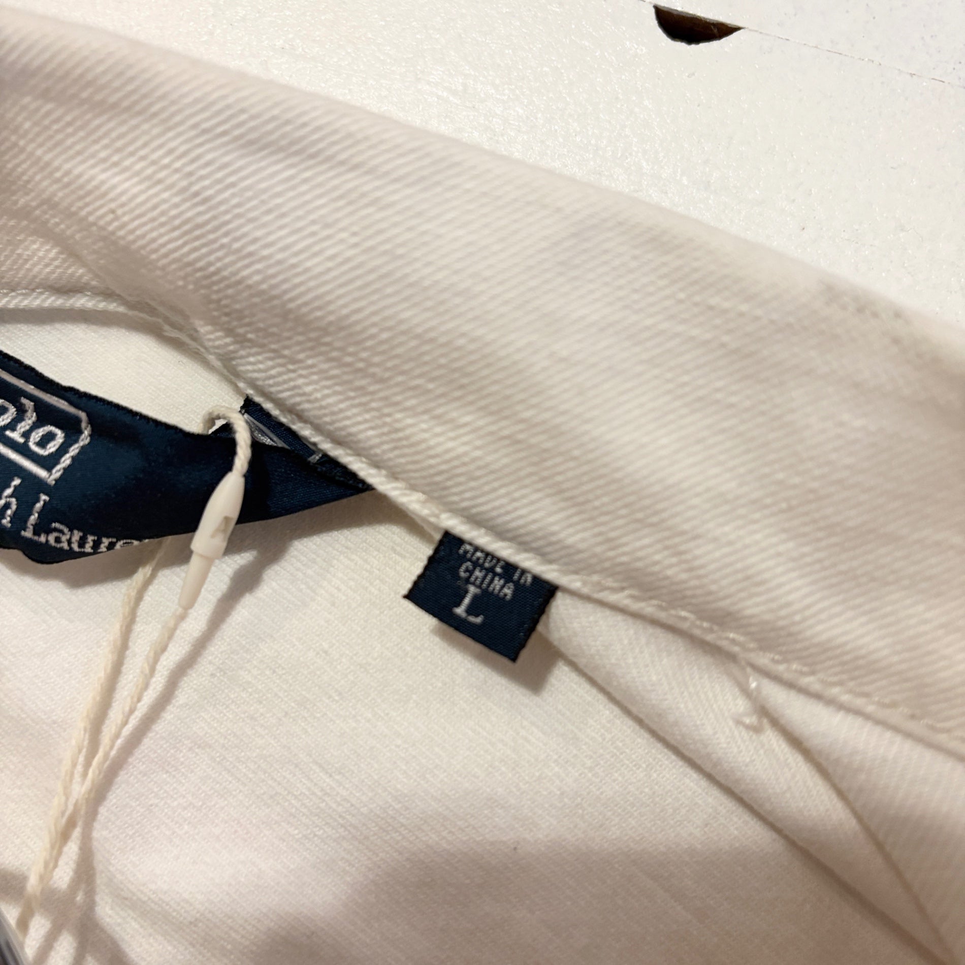 1990s Polo Ralph Lauren "WHITE" 2nd Type Denim Jacket