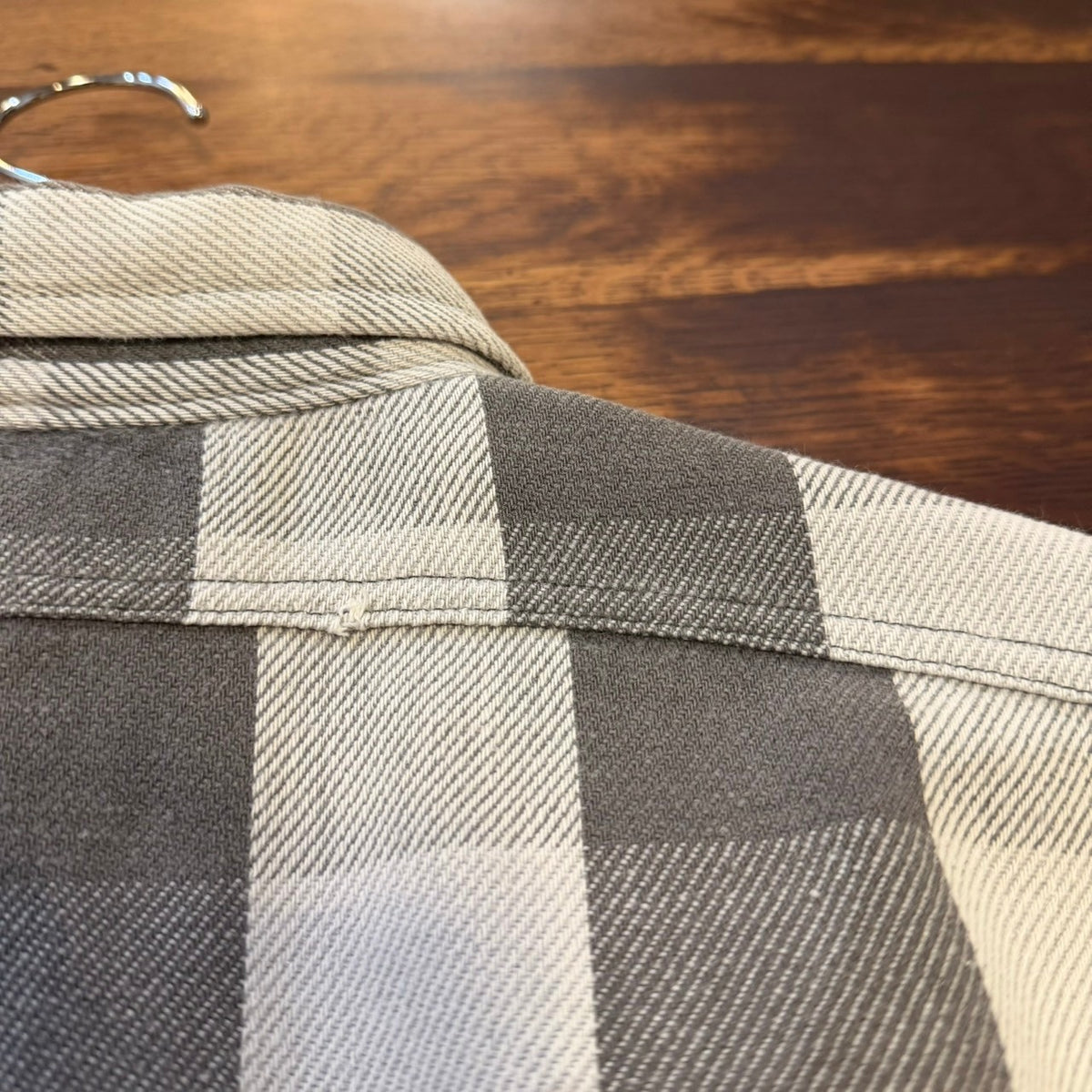 1970s Big Yank "Black × White" Flannel Shirt