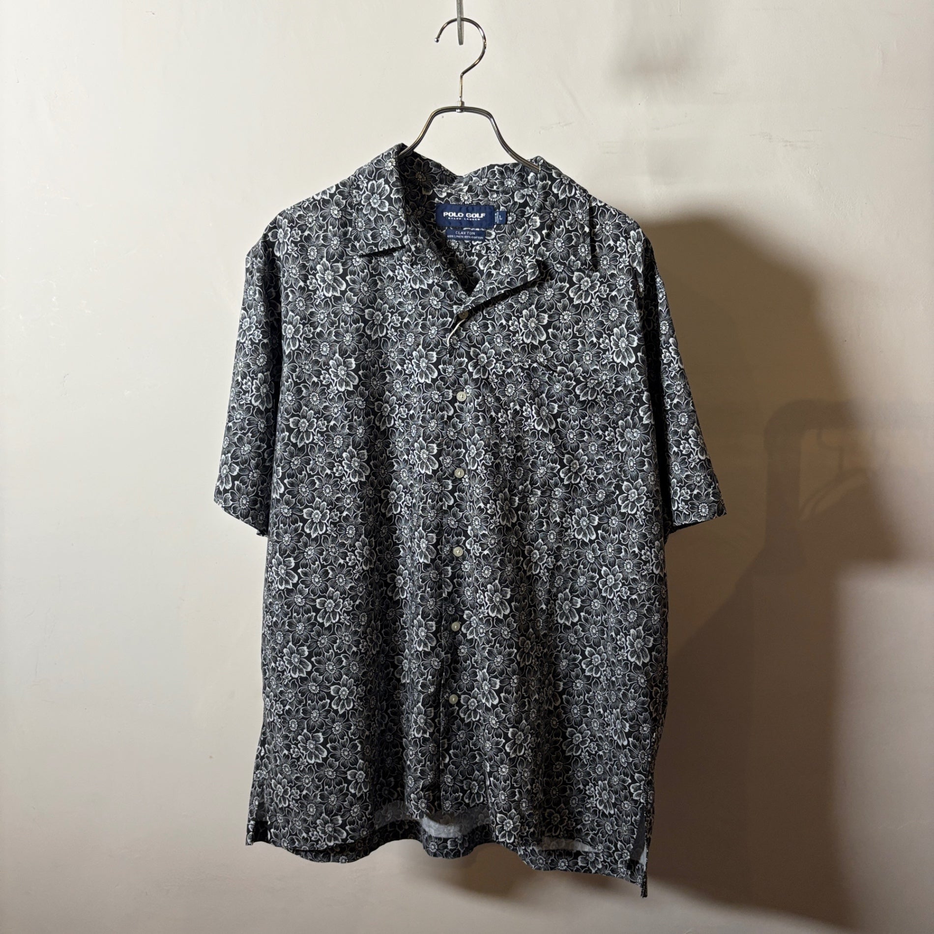 1990s POLO GOLF "CLAYTON" Aloha Shirt