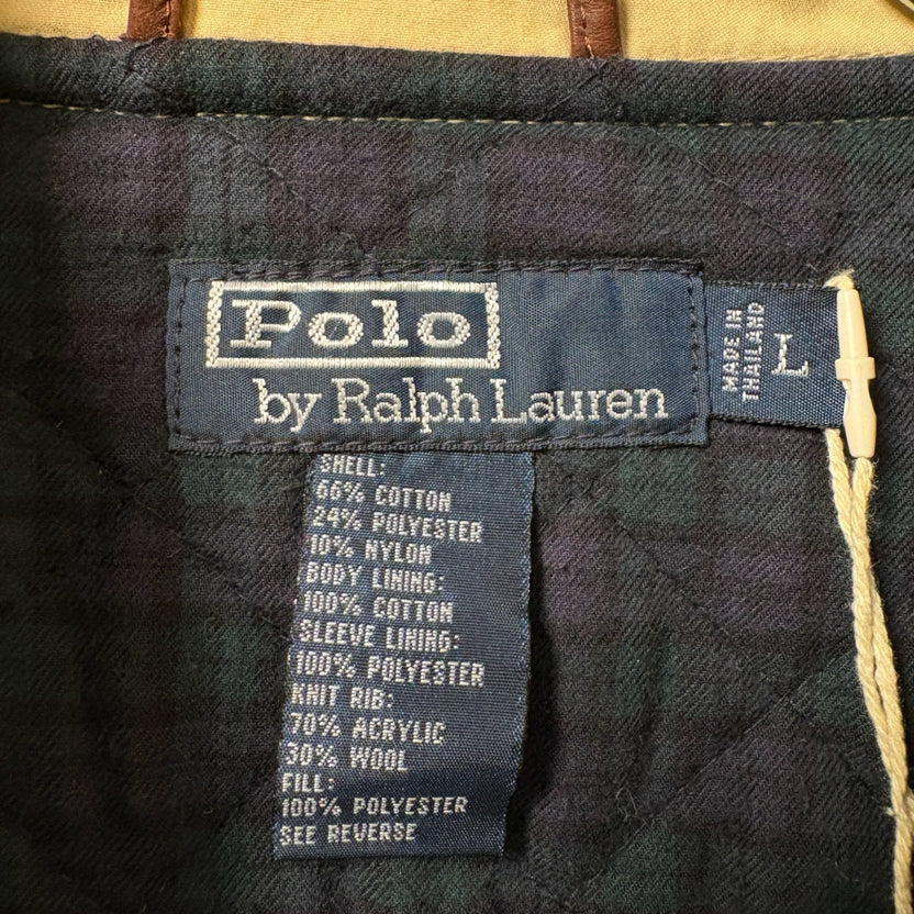 1990s Polo Ralph Lauren "Plaid Lining" Bomber Jacket
