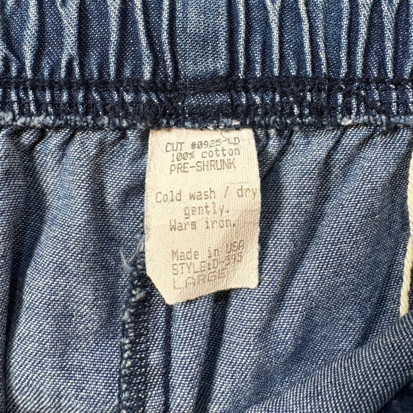 1990s~ Denim Easypants "Made in USA!!"