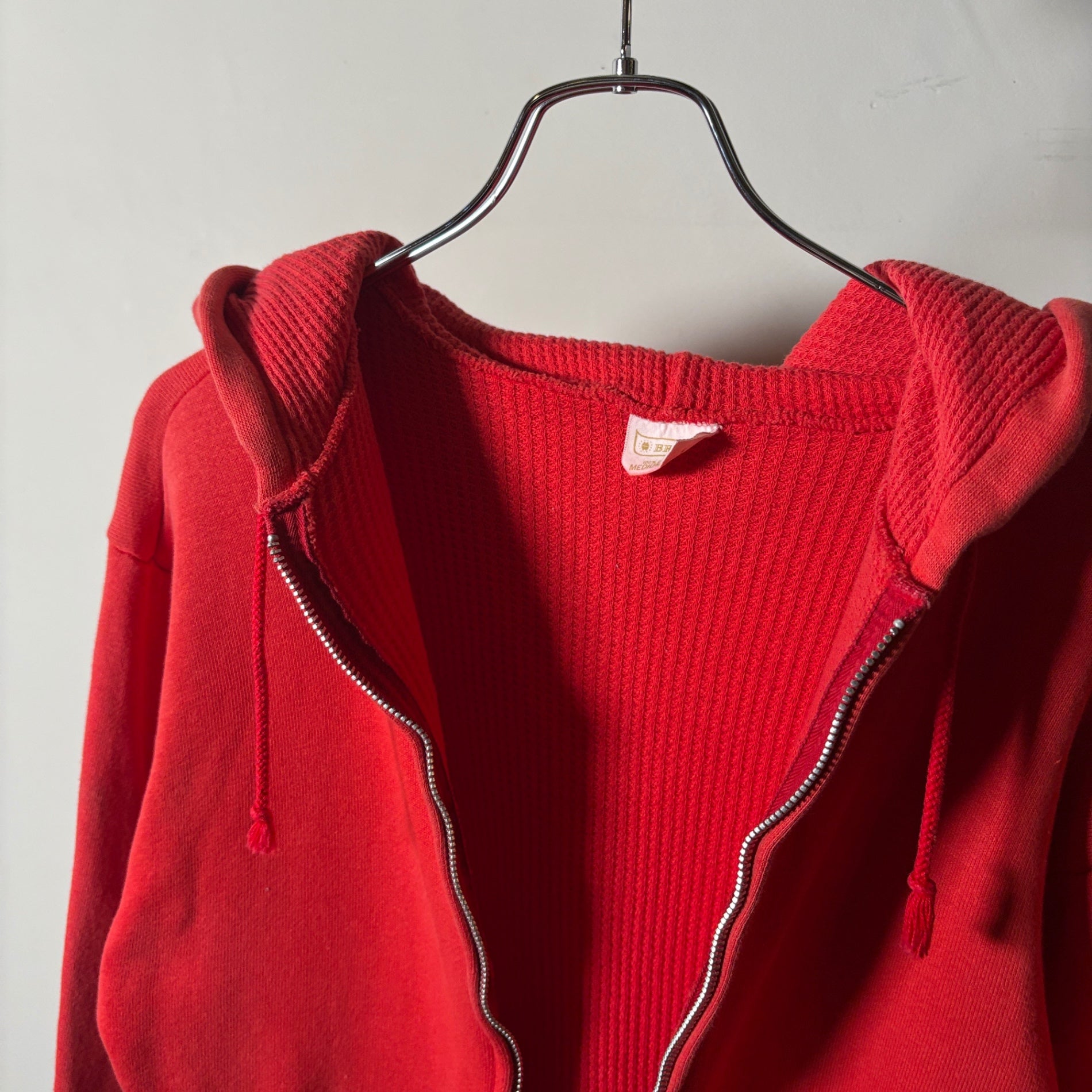 1960s Brent "Thermal-Lined" Zip-Up Hoodie