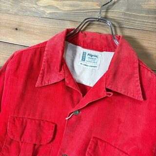 1950s Pilgrim "Corduroy" Open Collar Shirt