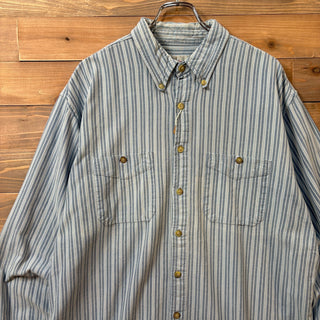 1990s The Territory Ahead L/S Stripe Shirt