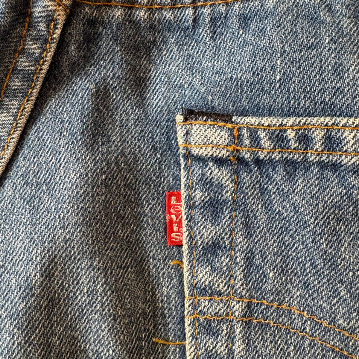 1980s Levi's 501 "RED LINE" Denim Pants