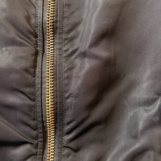 1990s Alpha Industries "Black" MA-1 Flight Jacket