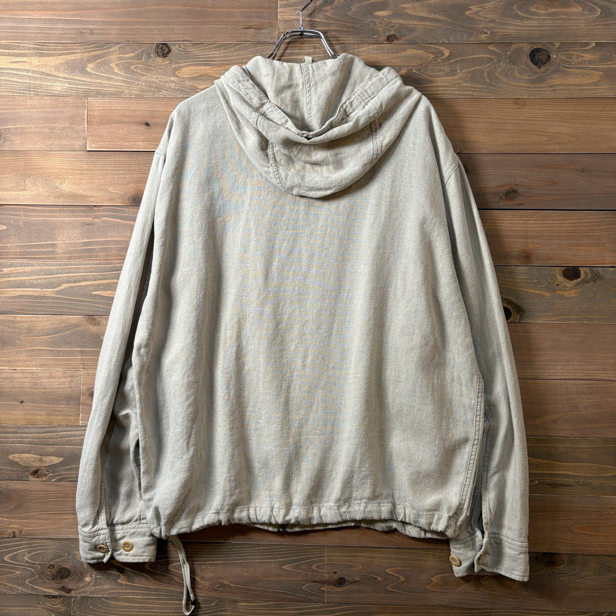 1990s Polo Ralph Lauren Linen Hooded Jacket