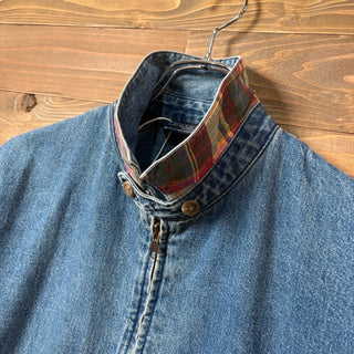 1980s Polo Ralph Lauren "No Pony" Denim Drizzler Jacket