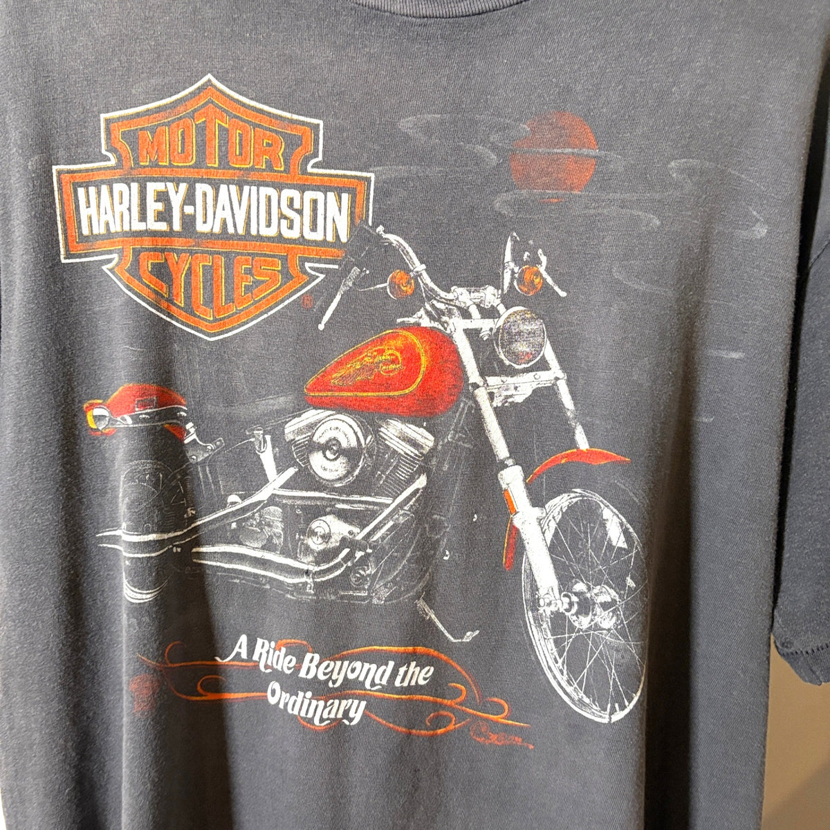 1980s Harley-Davidson "Sun Fade" T-Shirt
