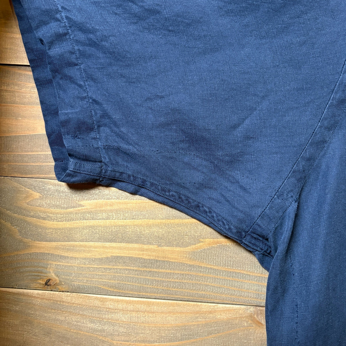 2000s Polo Ralph Lauren "Silk × Linen" Open Collar Shirt