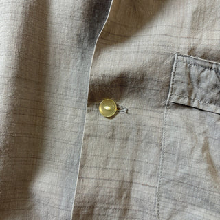 1960s TOWNCRAFT "Open Collar Cotton Shirt"