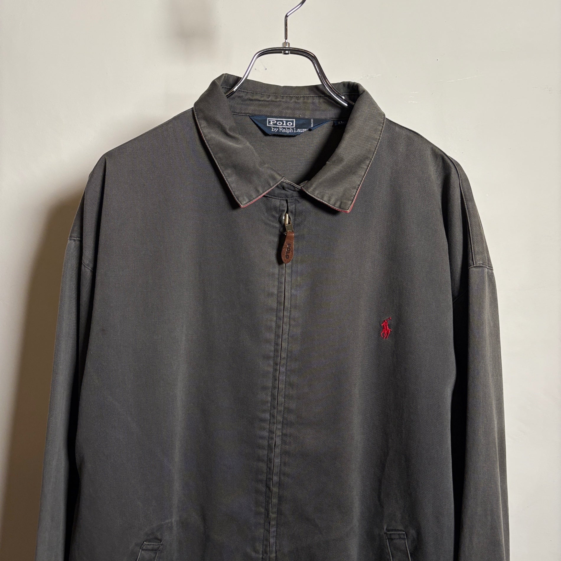 1990s Polo Ralph Lauren "Fade Black" Drizzler Jacket