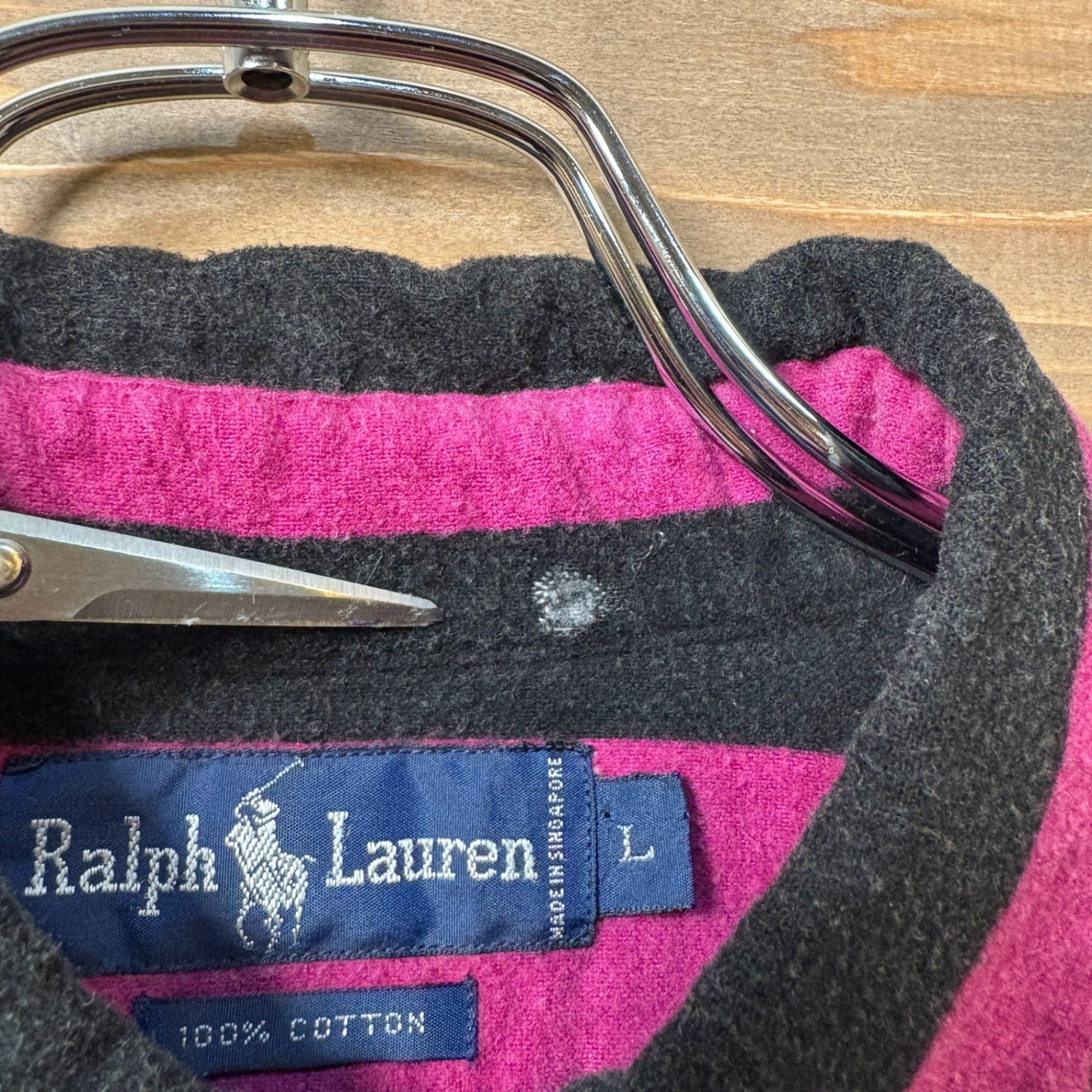 1990s Ralph Lauren Printed Flannel L/S Multicolor Shirt