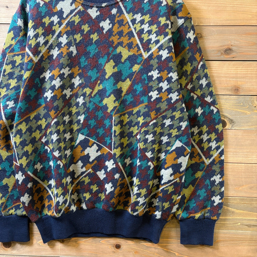 OLD Missoni Sport "Hound's-tooth Pattern" Knit