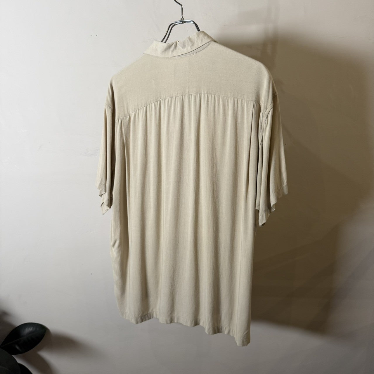 1990s STUSSY Rayon Short Sleeve Open Collar Shirt