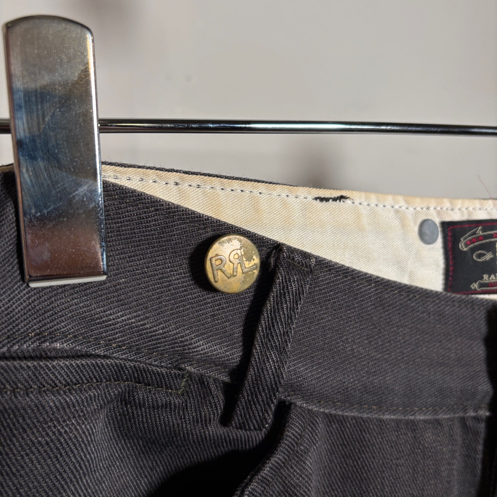 1990s RRL "Rayon×Cotton" Frisco Pant