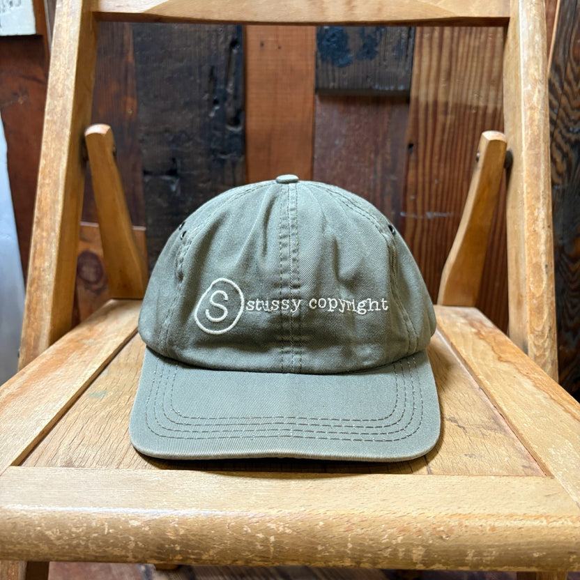 1990s STUSSY "copyright" Cap
