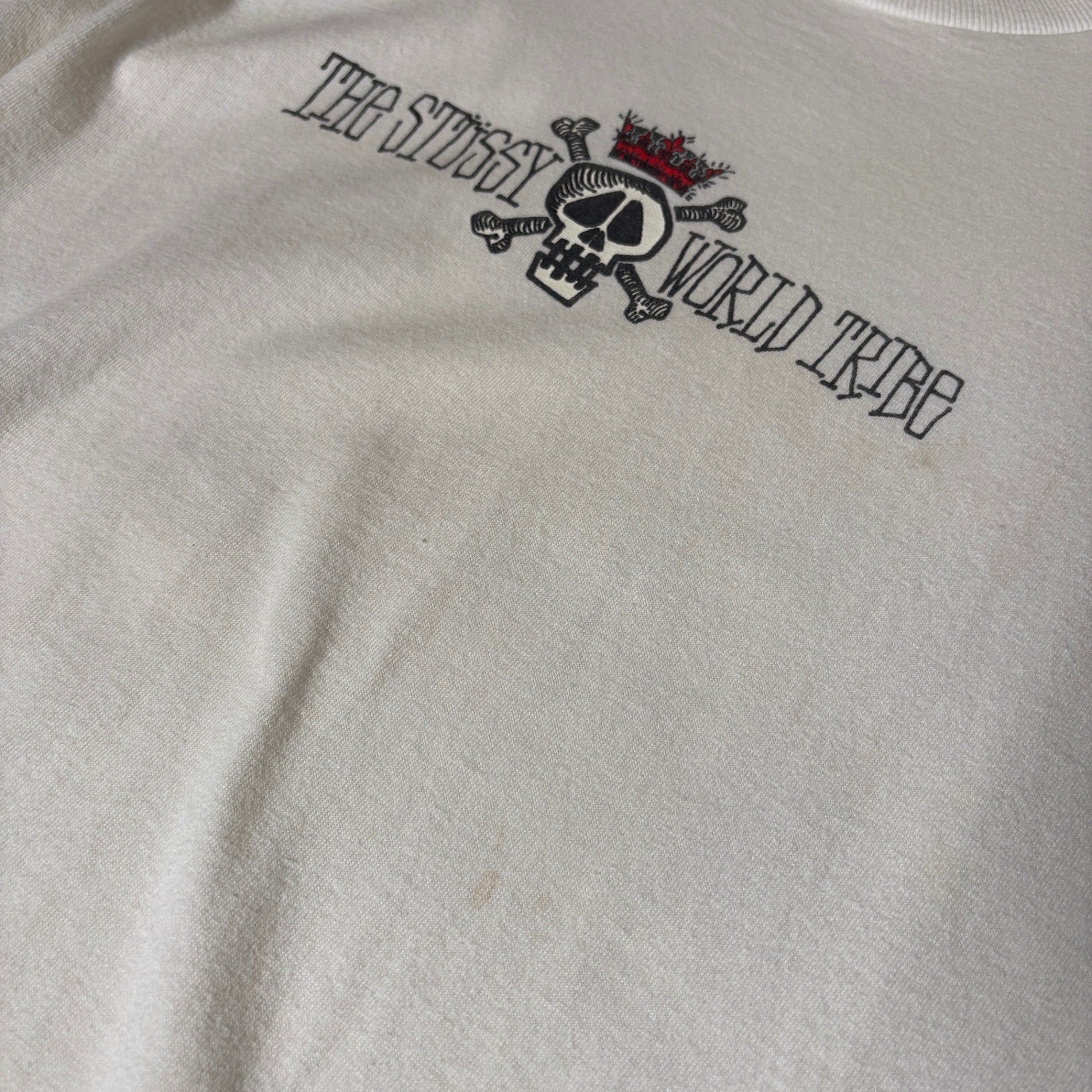 1990s STUSSY "Skull" T-Shirt